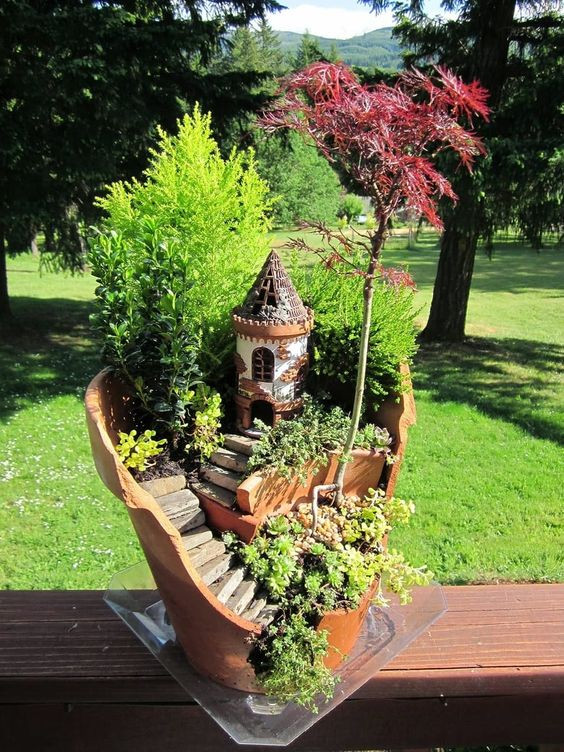 20 Endearing Miniature Fairy Haven Garden Ideas
