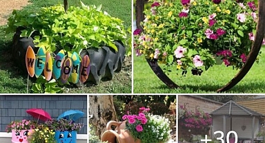 15+ Creative And Easy Garden Decor Ideas
