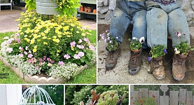 30+ DIY Creative Garden Art Planter Ideas To Beautify Your Outdoor Oasis!