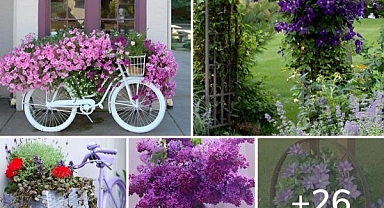 26 Fantastic Purple Garden Decorations